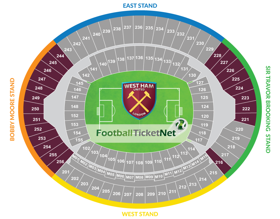 West Ham United vs Tottenham Hotspur 23/11/2019 Football Ticket Net