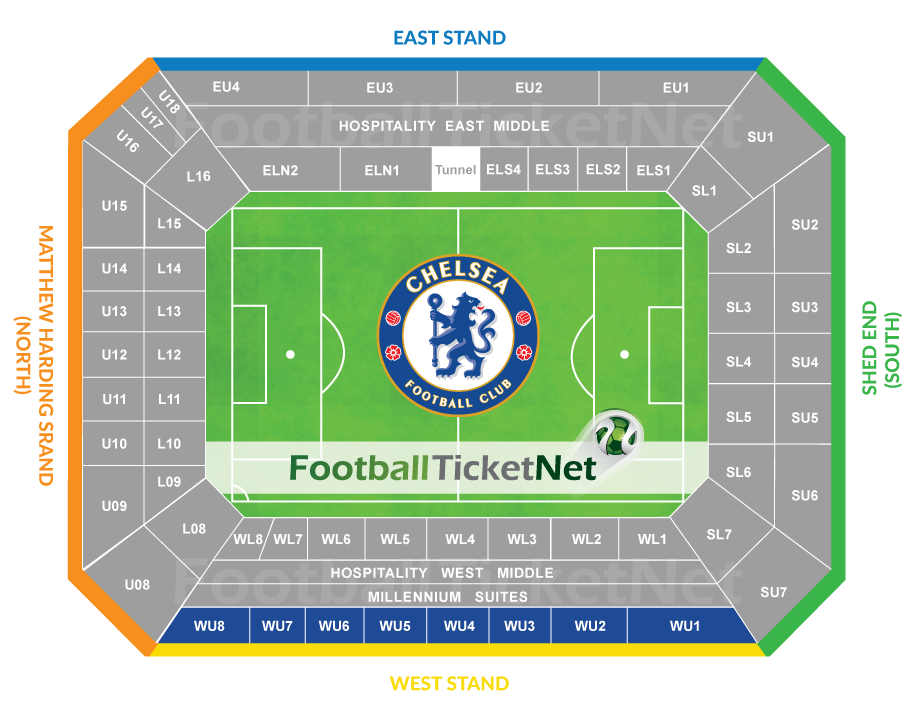 Chelsea vs Arsenal 22/01/2020 | Football Ticket Net